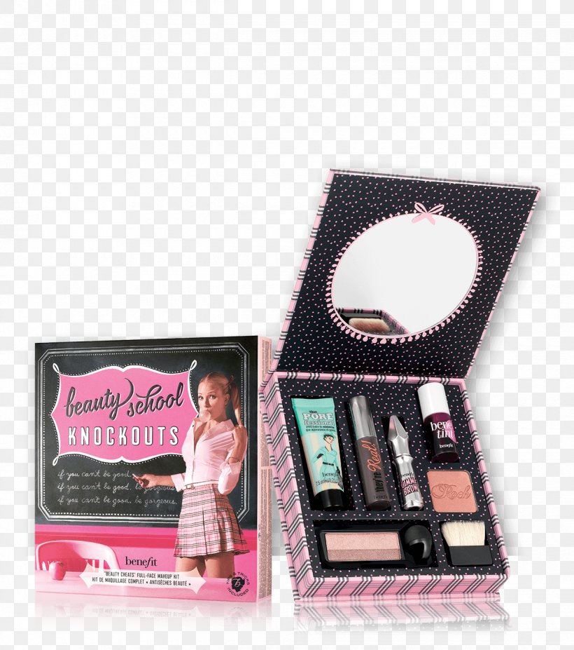 Beauty School Knockouts Full-Face Makeup Kit Benefit Cosmetics Benefit POREfessional Face Primer New Beauty, PNG, 1220x1380px, Benefit Cosmetics, Beauty, Benefit Porefessional Face Primer, Box, Cosmetics Download Free