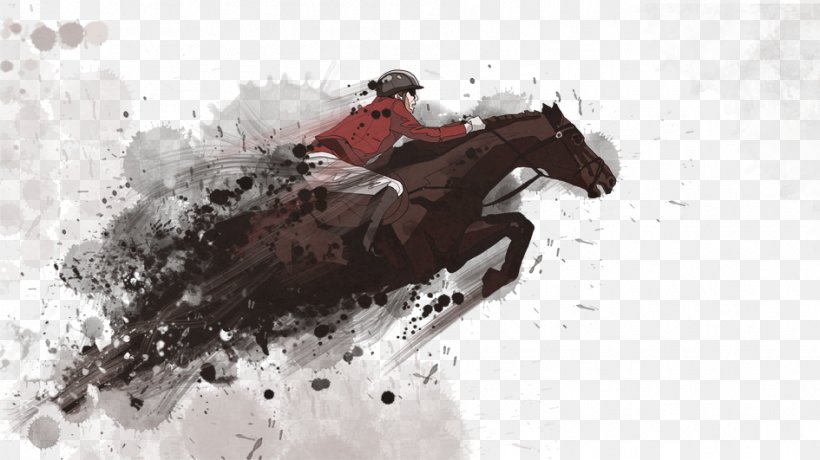 Horse Equestrian Poster Cartoon, PNG, 945x531px, Horse, Adventure, Cartoon, Equestrian, Extreme Sport Download Free