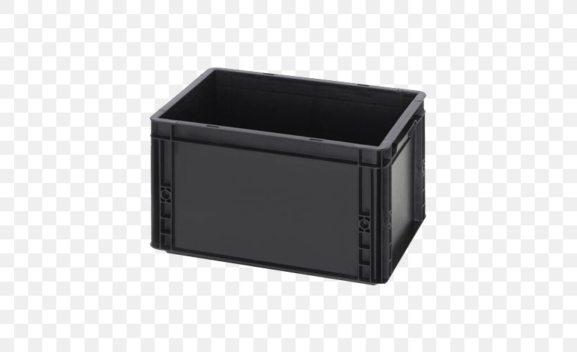 Plastic Product Box Intermodal Container Transport, PNG, 600x500px, Plastic, Antistatic Agent, Black, Bottle Crate, Box Download Free