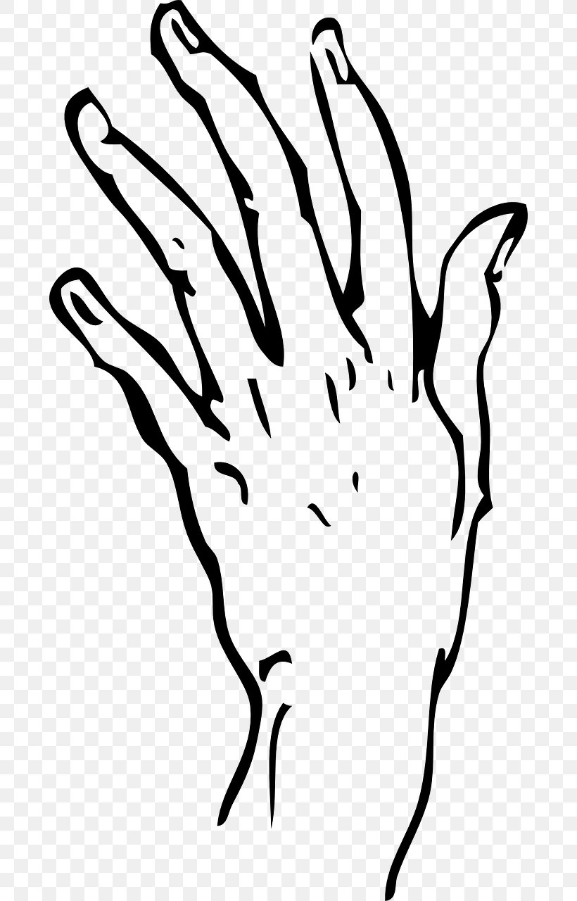 Thumb Hand Finger Clip Art, PNG, 680x1280px, Thumb, Art, Artwork, Beak, Black Download Free