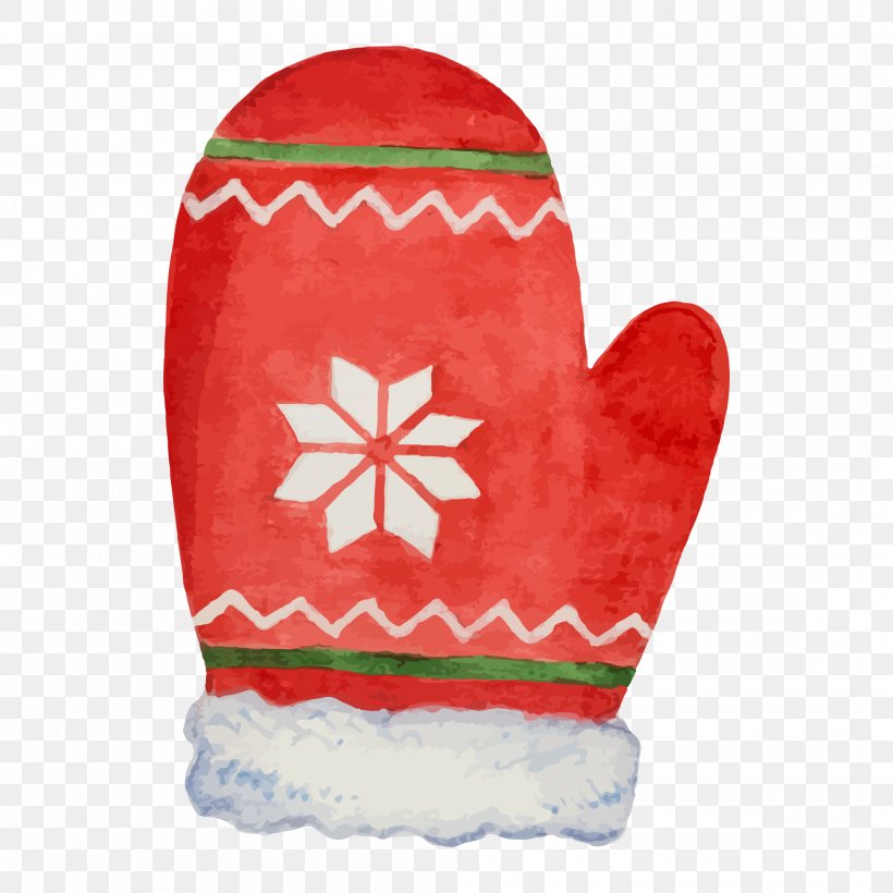 Christmas Glove Illustration, PNG, 2000x2000px, Christmas, Designer, Glove, Heart, Poster Download Free
