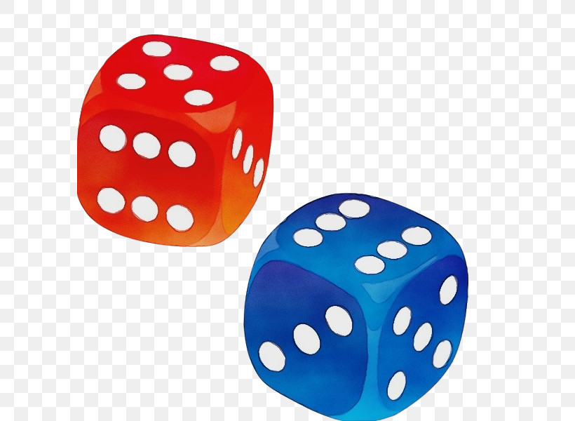 Dice Game Games Dice Recreation Sports, PNG, 600x600px, Watercolor, Dice, Dice Game, Games, Paint Download Free