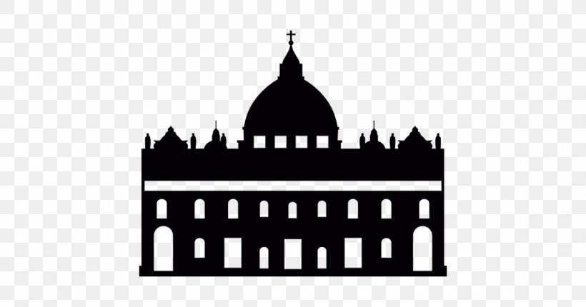 Old St. Peter's Basilica St. Peter's Square Basilica Of Saint Paul Outside The Walls Catholicism, PNG, 1200x630px, Catholicism, Arch, Basilica, Black And White, Brand Download Free