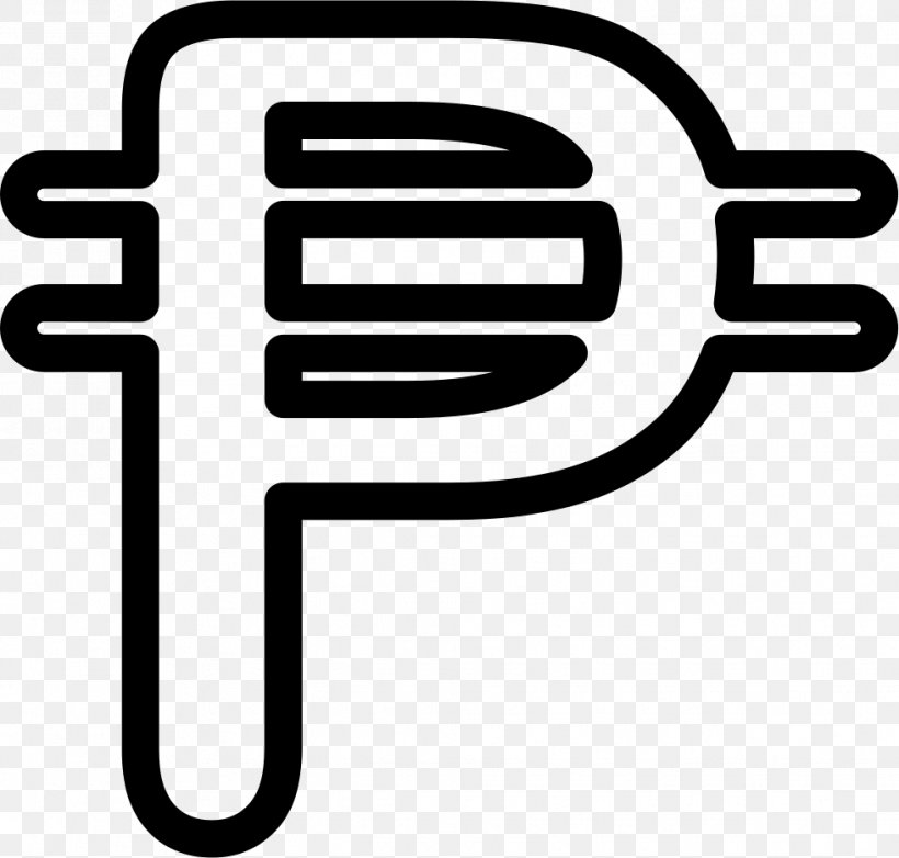 Philippines Philippine Peso Sign Currency Symbol Mexican Peso, PNG, 981x936px, Philippines, Area, Black And White, Brand, Coins Of The Philippine Peso Download Free