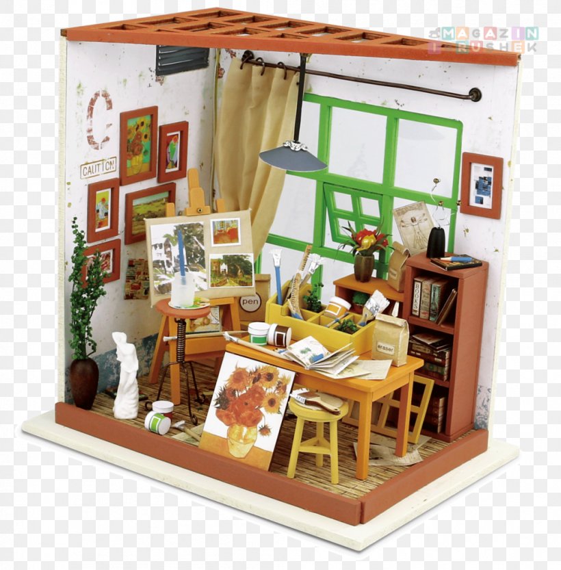 Dollhouse Studio Apartment Miniature Do It Yourself Toy, PNG, 1007x1024px, Dollhouse, Building, Child, Do It Yourself, Doll Download Free