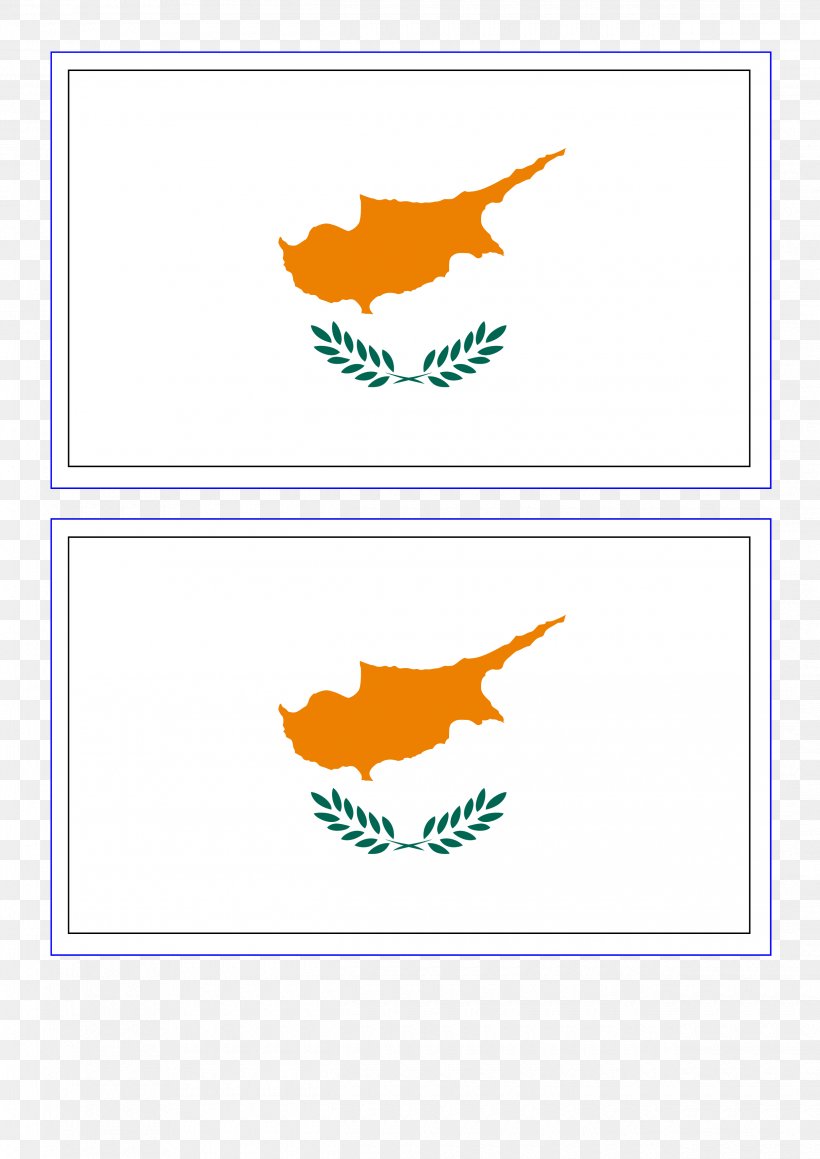 Flag Of Cyprus Flag Of Northern Cyprus Geography Of Cyprus, PNG, 2480x3508px, Flag Of Cyprus, Area, Brand, Cyprus, Flag Download Free
