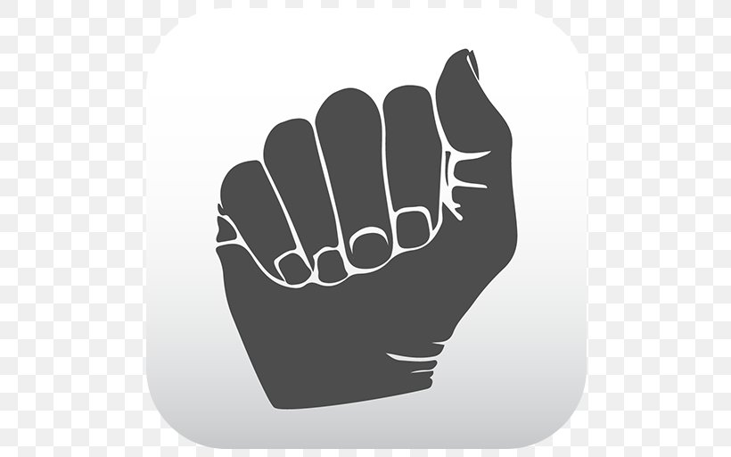 Guess The ASL Sign American Sign Language, PNG, 512x512px, Guess The Asl Sign, American Sign Language, Android, App Store, Black And White Download Free