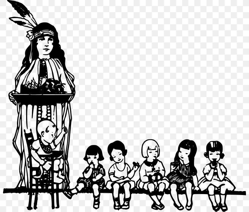 Native Americans In The United States Indigenous Peoples Of The Americas Clip Art, PNG, 800x699px, Indigenous Peoples Of The Americas, Art, Black And White, Cartoon, Child Download Free