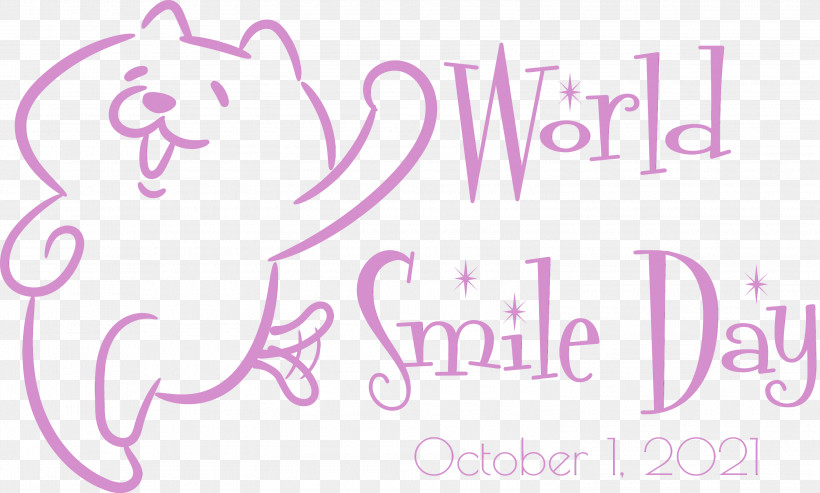Lavender, PNG, 3000x1807px, World Smile Day, Geometry, Lavender, Line, Logo Download Free