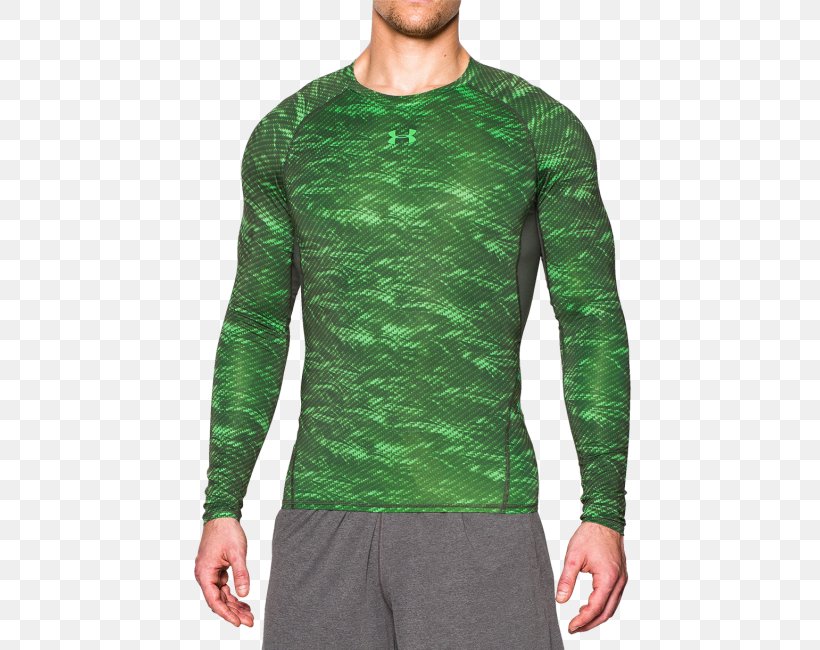 under armour green long sleeve shirt