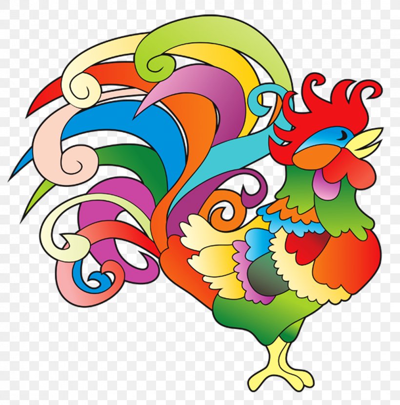 Rooster Chicken Clip Art, PNG, 1029x1042px, 2017, Rooster, Art, Artwork, Beak Download Free