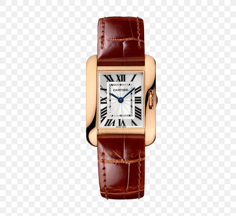 Cartier Tank Anglaise Watch Cartier Tank Louis Cartier, PNG, 527x750px, Cartier Tank, Bracelet, Brand, Brown, Cartier Download Free