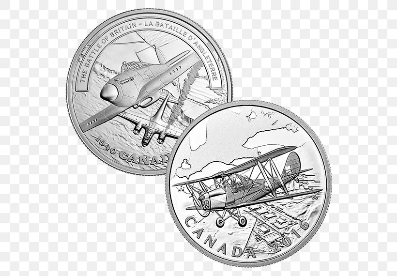 Coin Battle Of Britain Second World War United Kingdom Short Stirling, PNG, 570x570px, Coin, Battle, Battle Of Britain, Black And White, Currency Download Free