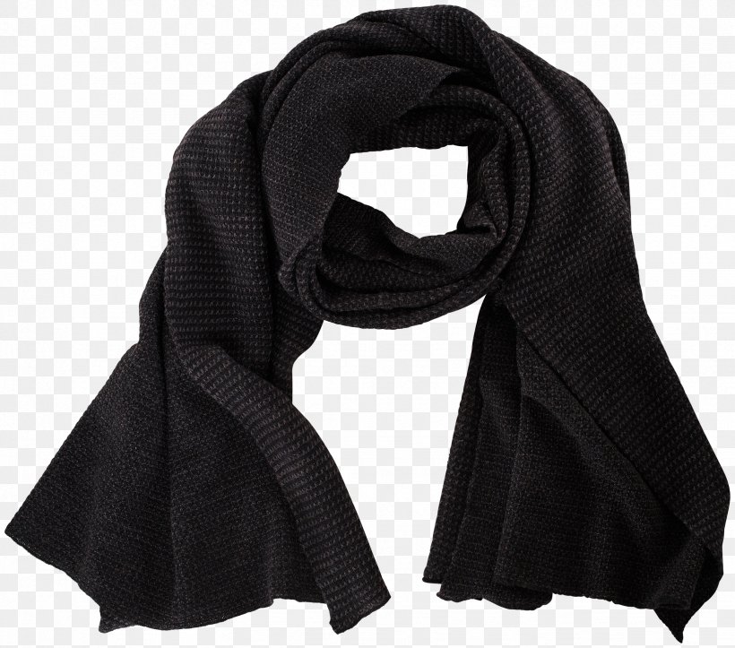 Scarf Black M, PNG, 2454x2165px, Scarf, Black, Black M, Stole Download Free