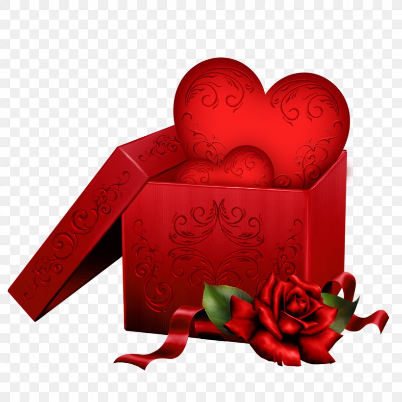 Valentine's Day Gift Box Clip Art, PNG, 1024x1024px, Watercolor, Cartoon, Flower, Frame, Heart Download Free