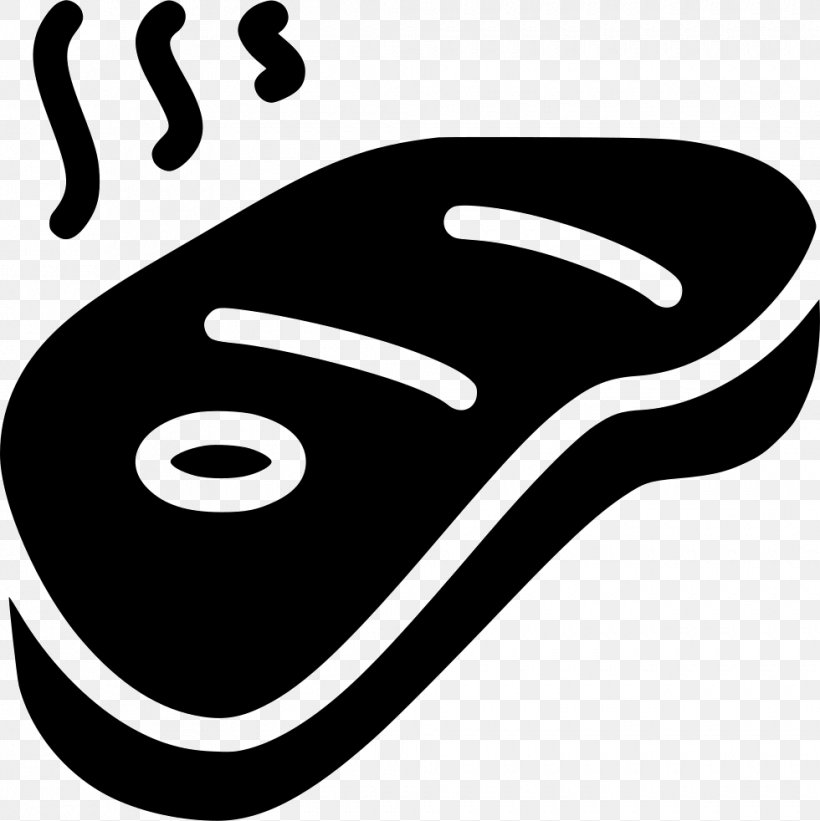 Beefsteak Symbol, PNG, 980x982px, Chophouse Restaurant, Adobe Xd, Area, Black And White, Brand Download Free