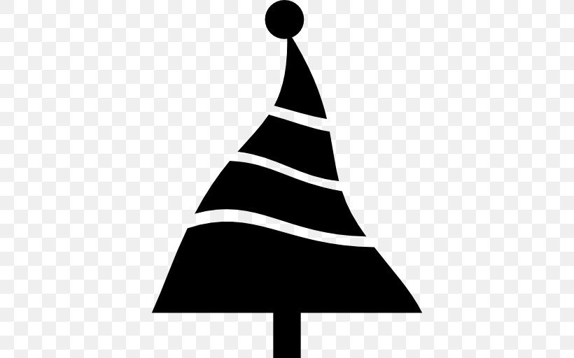 Christmas Tree, PNG, 512x512px, Christmas Tree, Black And White, Christmas, Cone, Logo Download Free