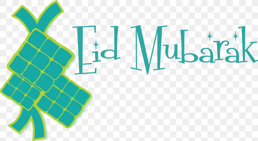 Eid Mubarak Ketupat, PNG, 3000x1652px, Eid Mubarak, Geometry, Ketupat, Line, Logo Download Free