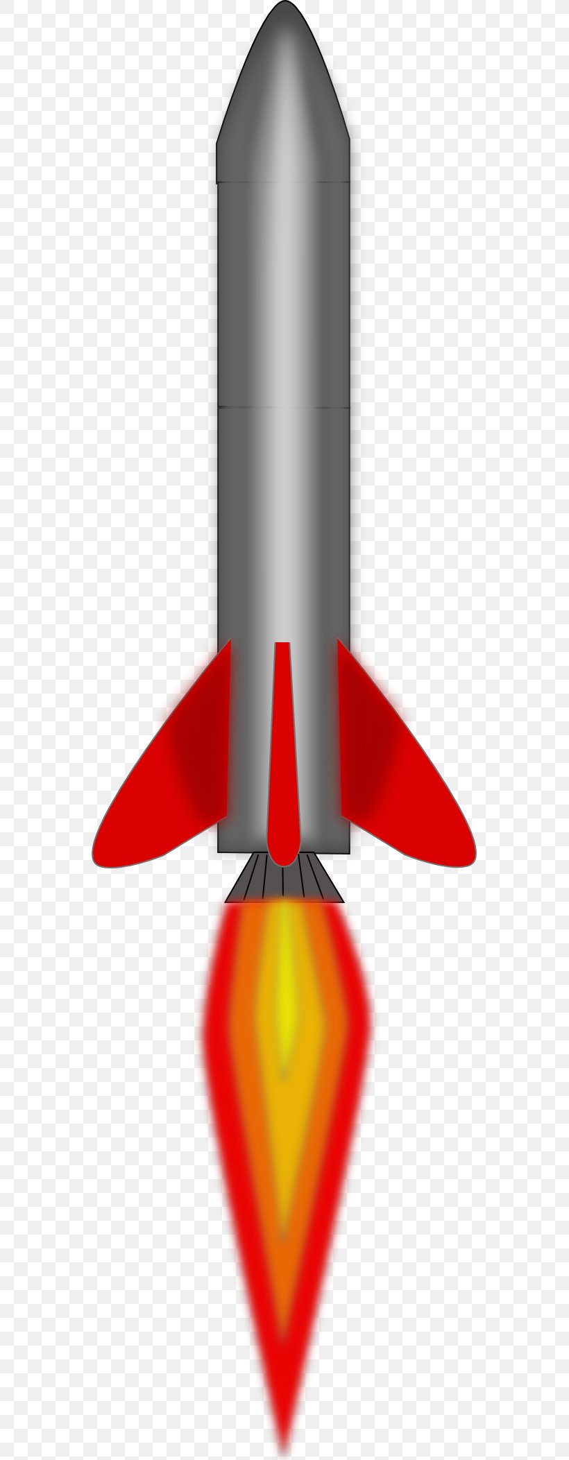Rocket Launcher Spacecraft Clip Art, PNG, 555x2105px, Rocket, Cartoon, Free Content, Missile, Model Rocket Download Free