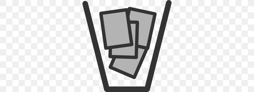 Waste Container Clip Art, PNG, 288x299px, Waste Container, Black And White, Container, Food Waste, Litter Download Free