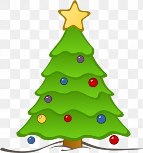 Christmas Tree - Christmas Tree Drawing Clip Art PNG