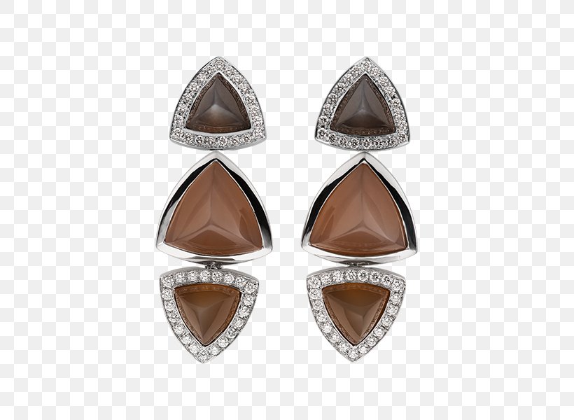 Earring Gemstone Brown White Moonstone, PNG, 600x600px, Earring, Black, Brown, Charms Pendants, Chesed Download Free
