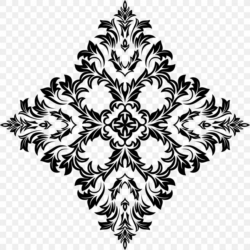 Floral Design Line Art, PNG, 2320x2320px, Floral Design, Abstract Art, Art, Black And White, Christmas Decoration Download Free