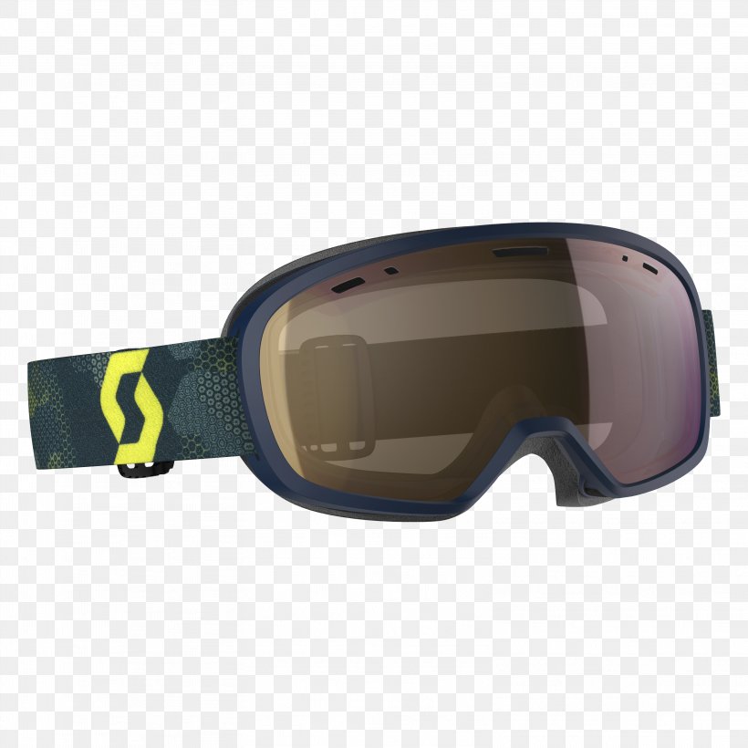 Goggles Scott Sports Gafas De Esquí Ski Glasses, PNG, 3144x3144px, Goggles, Blue, Bluegreen, Brand, Eyewear Download Free