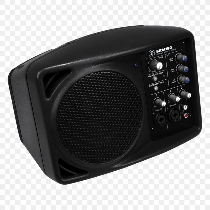 Microphone Loudspeaker Powered Speakers Public Address Systems Mackie, PNG, 1000x1000px, Microphone, Audio, Audio Equipment, Audio Mixers, Electronic Device Download Free