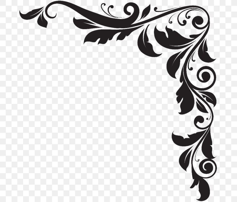 Clip Art Adobe Photoshop Ornament Image, PNG, 691x700px, Ornament, Art, Black, Black And White, Branch Download Free