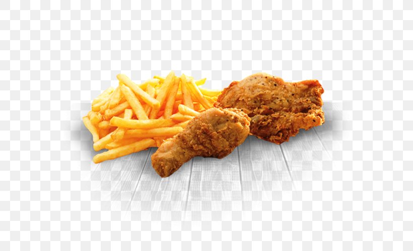 French Fries Chicken Nugget Crispy Fried Chicken KFC Fast Food, PNG, 600x500px, French Fries, American Food, Animal Source Foods, Chicken And Chips, Chicken Fingers Download Free