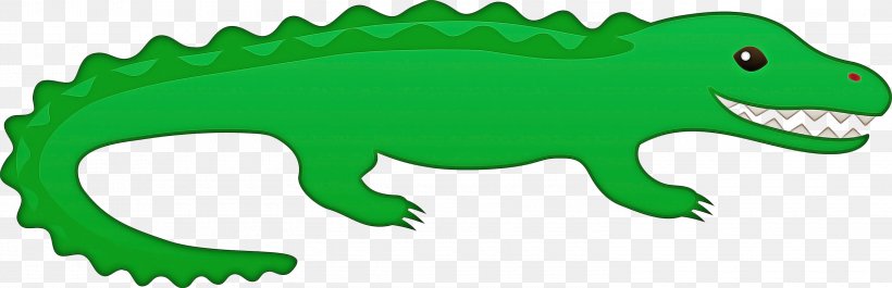 Green Alligator Crocodile Crocodilia Animal Figure, PNG, 3000x973px, Green, Alligator, Animal Figure, Crocodile, Crocodilia Download Free