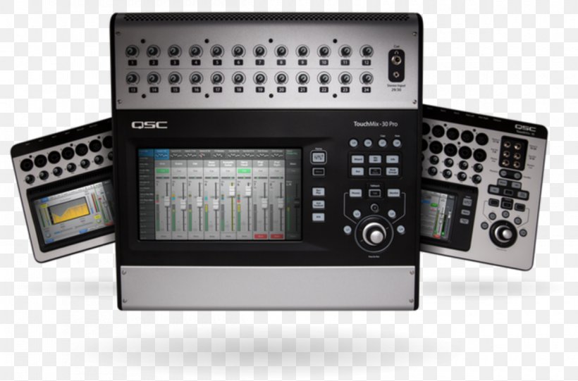 QSC TouchMix-16 QSC TouchMix-30 Pro QSC Audio Products Audio Mixers, PNG, 1200x793px, Qsc Touchmix16, Audio, Audio Mixers, Audio Receiver, Computer Download Free