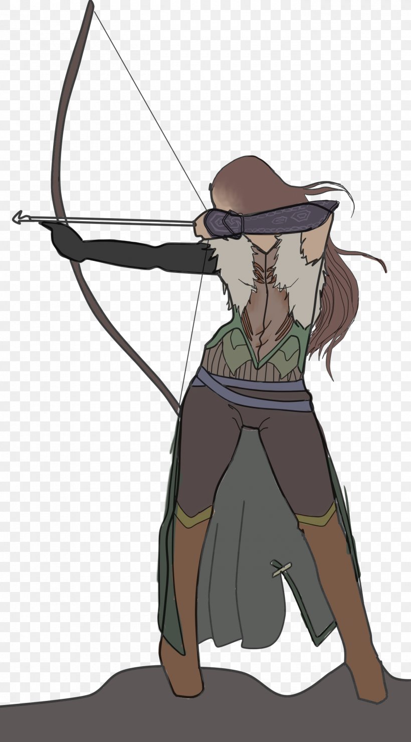 Archery Longbow Drawing The Medieval Archer, PNG, 1400x2526px, Watercolor, Cartoon, Flower, Frame, Heart Download Free