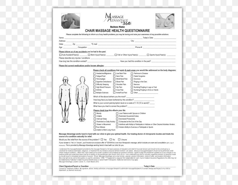 Massage Chair Health Form, PNG, 800x635px, Massage Chair, Area, Awareness, Brand, Business Download Free