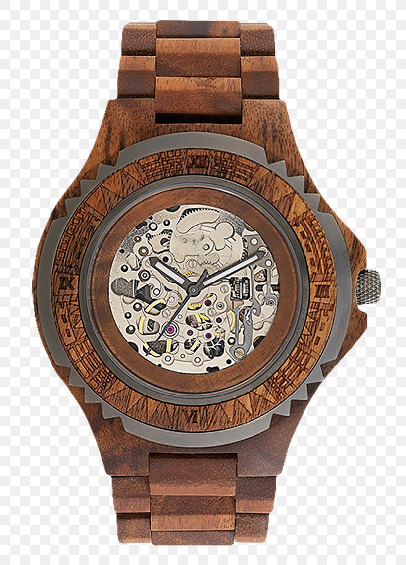 WeWOOD Automatic Watch Miyota 8215 Clock, PNG, 750x1140px, Wewood, Automatic Watch, Brand, Brown, Chronograph Download Free