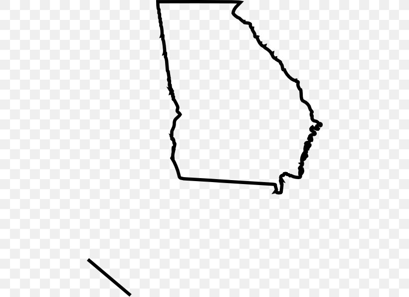 Flag Of Georgia Ridge-and-Valley Appalachians Map Clip Art, PNG, 474x597px, Georgia, Area, Black, Black And White, Blank Map Download Free
