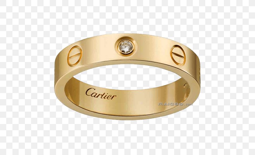 Ring Cartier Love Bracelet Colored Gold Jewellery, PNG, 500x500px, Ring, Bangle, Bracelet, Bulgari, Cartier Download Free