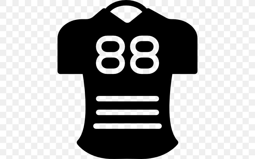 Sport Jersey, PNG, 512x512px, Sport, Black, Black And White, Brand, Football Download Free