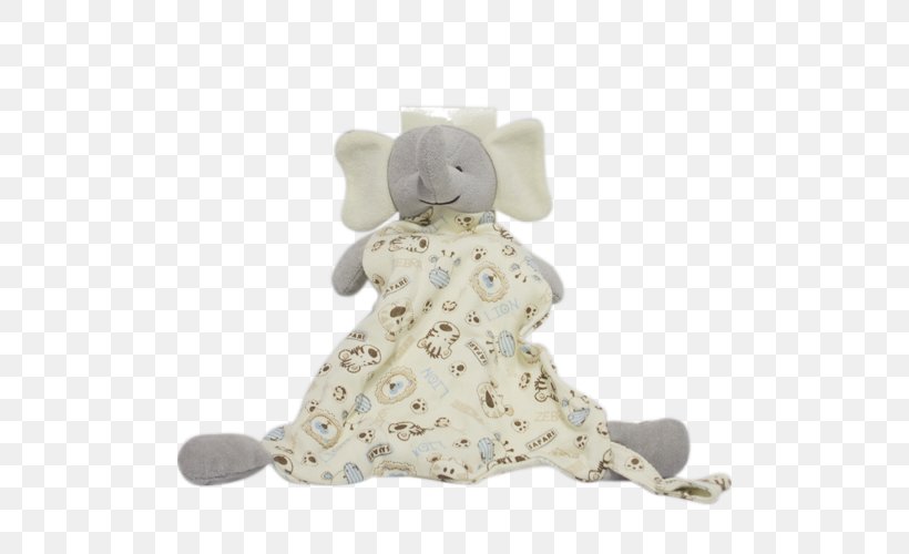 Stuffed Animals & Cuddly Toys Infant Elephantidae Textile Cotton, PNG, 500x500px, Watercolor, Cartoon, Flower, Frame, Heart Download Free