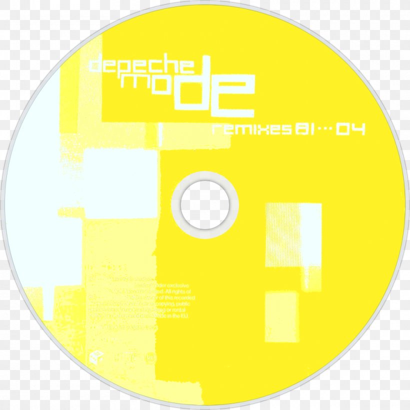 Compact Disc Remixes 81-04 Logo, PNG, 1000x1000px, Compact Disc, Area, Brand, Depeche Mode, Logo Download Free