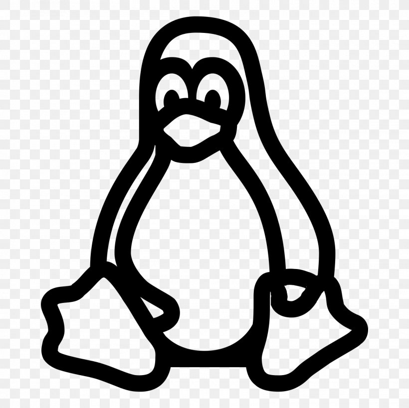 Linux Operating Systems, PNG, 1600x1600px, Linux, Beak, Berkeley Software Distribution, Bird, Black And White Download Free