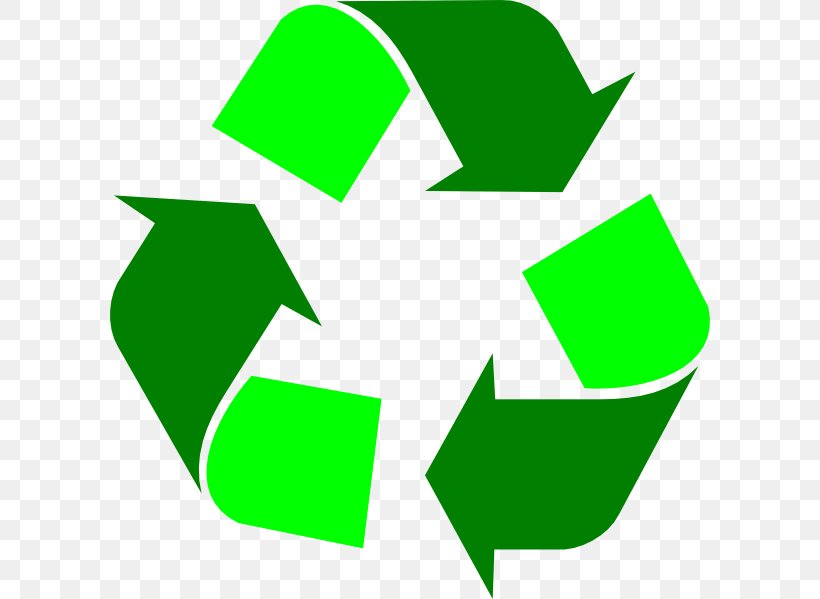 Recycling Symbol Plastic Clip Art, PNG, 600x599px, Recycling Symbol, Area, Electronic Waste, Grass, Green Download Free