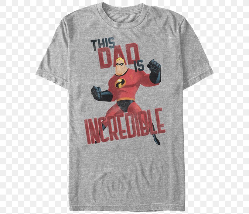 T-shirt The Incredibles Mr. Incredible Father Jack-Jack Parr, PNG, 600x704px, Tshirt, Active Shirt, Boy, Brand, Clothing Download Free