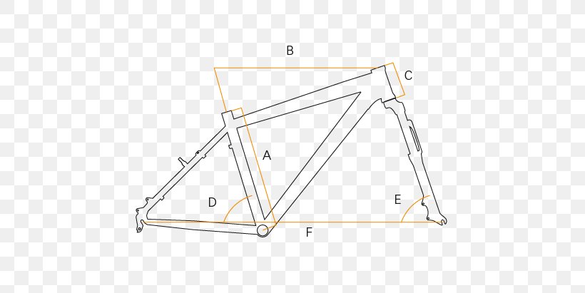 Triangle Bicycle Frames Point, PNG, 616x411px, Triangle, Area, Bicycle Frame, Bicycle Frames, Diagram Download Free