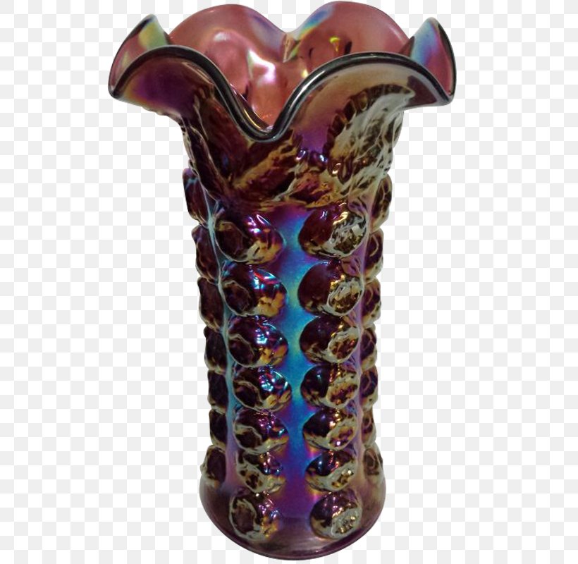 Millersburg Benevolent And Protective Order Of Elks Vase Purple, PNG, 800x800px, Millersburg, Amethyst, Artifact, Carnival, Carnival Glass Download Free