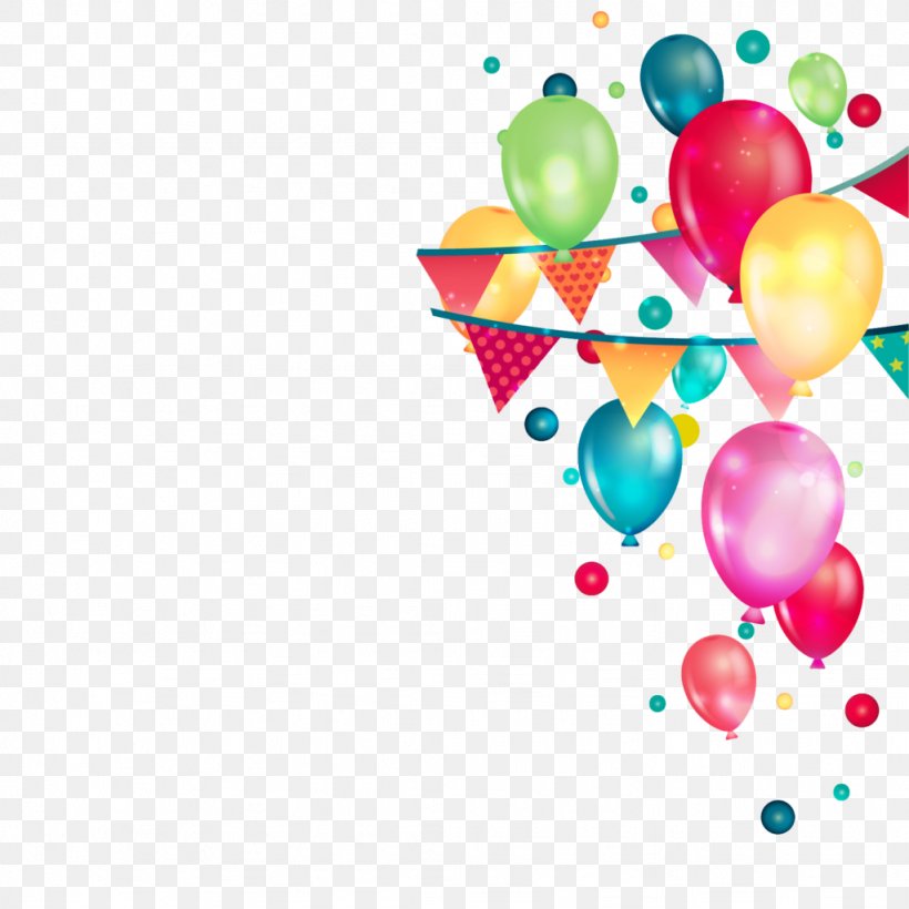 Balloon Clip Art Birthday Vector Graphics, PNG, 1024x1024px, Balloon, Birthday, Greeting Note Cards, Hot Air Balloon, Kite Balloon Download Free