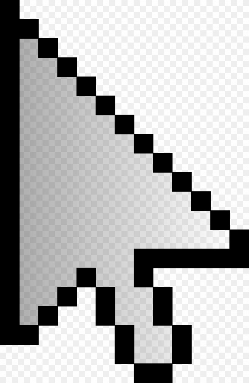 Computer Mouse Pointer Pixel Clip Art, PNG, 1301x2000px, Computer Mouse, Black, Black And White, Cursor, Display Device Download Free