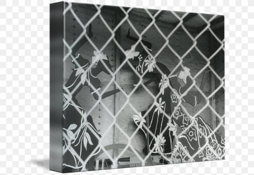 Mesh Gallery Wrap Art Chain-link Fencing Metal, PNG, 650x565px, Mesh, Art, Black, Black And White, Black M Download Free