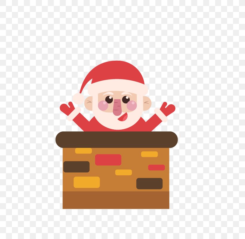 Santa Claus Christmas Chimney, PNG, 800x800px, Santa Claus, Cartoon, Chimney, Christmas, Fictional Character Download Free